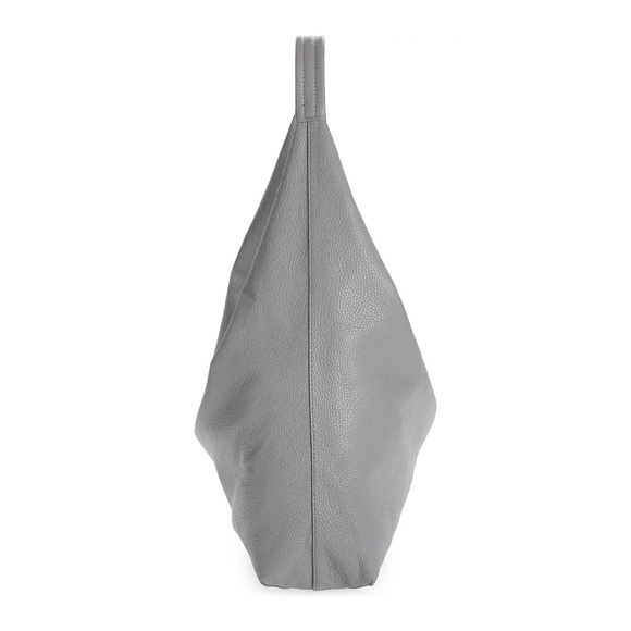 Kurt Geiger London Violet Large Leather Hobo - Grey - Picture 3 of 8